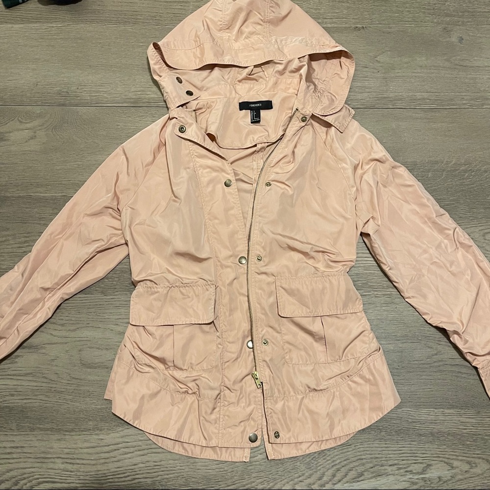 Baby Pink Utility Jacket